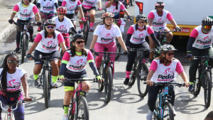 3ª edição do Pedal Delas reuniu dezenas de mulheres nas ruas de Vila de Abrantes