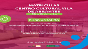 Centro Cultural Vila de Abrantes oferta cursos