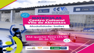 Matrículas de ballet do Centro Cultural de Abrantes encerra quarta (31/8)