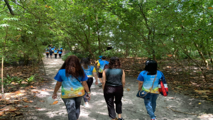 Estudantes baianos participam de vivência prática na natureza durante visita à Estação Ambiental da Braskem em Alagoas