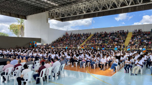 Aula Inaugural do Programa Cidadão do Futuro – Projeto Ser Jovem movimentou o Ginásio da Urbis Dias d'Ávila