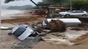 Número de mortos por chuvas no litoral de SP sobe para 36; governo decreta calamidade pública