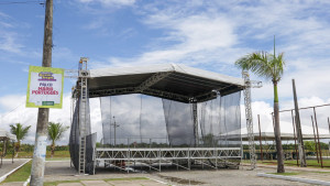 Montagem da Estrutura do Festival de Arembepe 2023 está em fase de conclusão