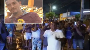 Moradores protestam após morte de marceneiro durante ação da PM em Portão; “era trabalhador”