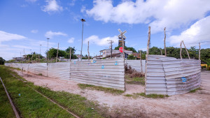 Praça de Parafuso é contemplada com obras de requalificação