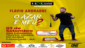 Pela primeira vez em Camaçari Flávio Andrade faz Show na Cidade do saber