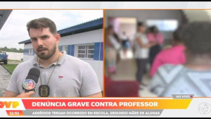 Crianças denunciam professor por assédio sexual em escola municipal de Vera Cruz