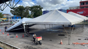 Estacionamento do Centro Comercial fica interditado até dia 28/9