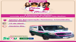 Semu leva projeto para o Centro de Recuperação Feminino Cristolândia