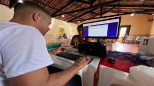 Mais de 70 atendimentos são realizados em Catu de Abrantes durante Bolsa Família Itinerante