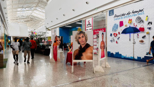 Outubro Rosa: corte de cabelo solidário e exposição fotográfica marcam campanha no Boulevard Camaçari