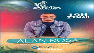 Alan Rosa se apresenta no Restaurante Pé na Areia nesta sexta-feira (21) em Arembepe