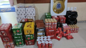 Muita cerveja: homem é preso com produtos furtados de mercado na Bahia