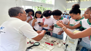 Sedur promove aprendizado ambiental no Horto e na nascente do Rio Capivara