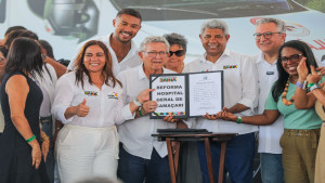 Com investimento de R$ 18,7 milhões, ordem de serviço para ampliação e reforma do HGC é assinada