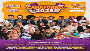 Camaforró 2025 terá mais de 50 atrações em quatro dias de festa