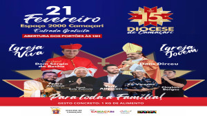 15 anos da Diocese de Camaçari será celebrado neste sábado (21) com grande evento