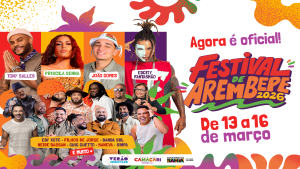Confira programação oficial do Festival de Arembepe 2026