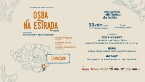 OSBA leva música erudita ao Teatro Cidade do Saber neste sábado