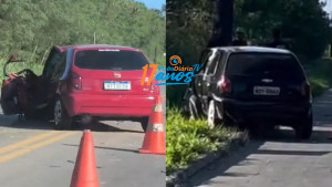 ACIDENTE FATAL NA BA-525 DEIXA UMA PESSOA MORTA E OUTRA GRAVEMENTE FERIDA