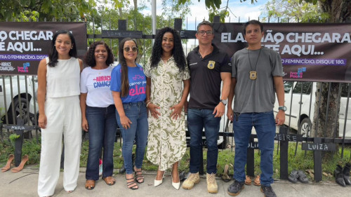 Campanha “Nenhuma a Menos” é lançada em Camaçari contra o feminicídio