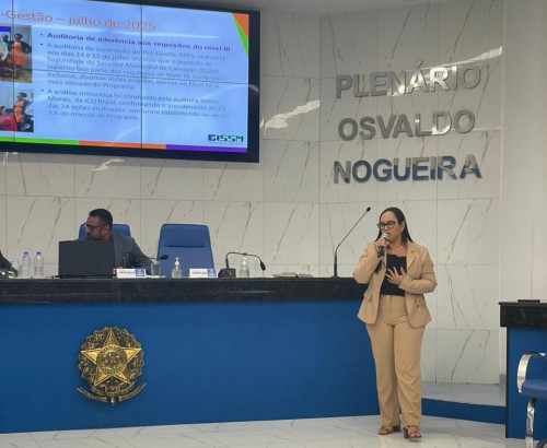 ISSM presta contas referentes ao ano de 2025 na Câmara Municipal de Camaçari