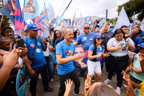Elinaldo mantém ritmo intenso de campanha em Camaçari e outros municípios da Bahia durante o fim de semana