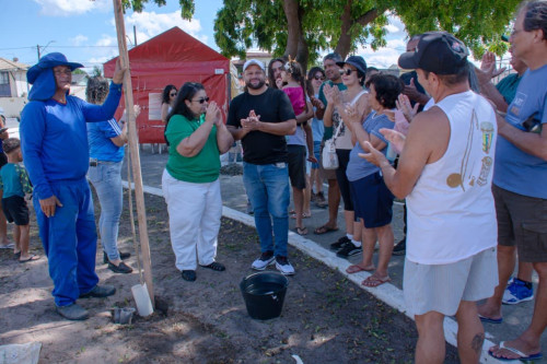 Arboriza Lauro leva nova estrutura à Praça Dodô e Osmar, em Ipitanga